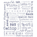 Horse Gaits Tshirt