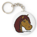 "Horse Head" Keychain