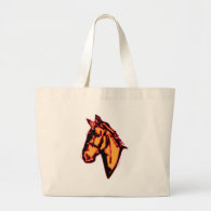 Horse Head Tote Bag