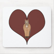 Horse Heart mousepads