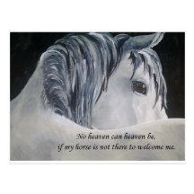 Horse Heaven Postcard