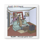 Horse Hiccups Refrigerator Magnets