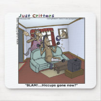 Horse Hiccups mousepads by JustCritters Horse Hiccups mousepads