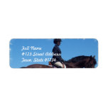 Horse Hunter Return Address Label