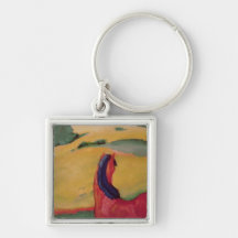 Horse in a landscape, 1910 keychains