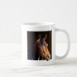 Horse in barn Mug