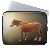 HORSE IN LIGHT COMPUTER SLEEVES