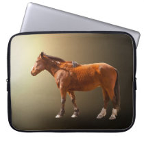HORSE IN LIGHT LAPTOP SLEEVES