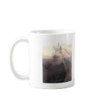 Horse in Peach Sunrise mugs