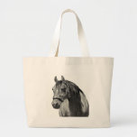 HORSE IN PENCIL: FRONT VIEW BAGS