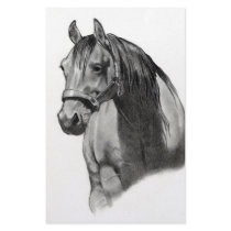 HORSE IN PENCIL stationery by joyart HORSE IN PENCIL stationery