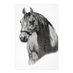 HORSE IN PENCIL STATIONERY PAPER