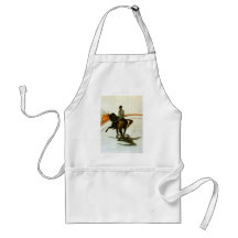 Horse in the Ring by Toulouse-Lautrec Aprons
