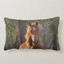 Horse In The Woods pillows