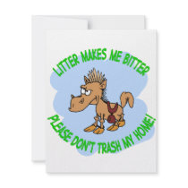 horse custom invites