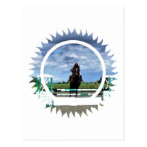 Horse Jumper Postcard