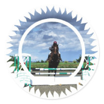 Horse Jumper Sticker