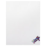Horse Jumping Abstract Blue White Orange theme Letterhead Design