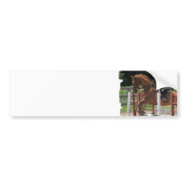Horse Jumping Bumper Sticker