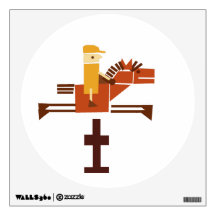 horse jumping over a hurdle wall decal
