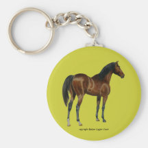 Horse keychain