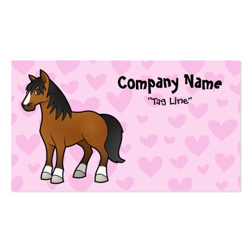 Horse Love Business Card Templates