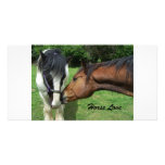 Horse Love Personalised Photo Card