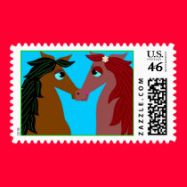 Horse Love postage