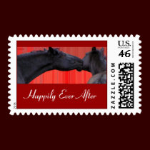 Horse Love Postage Stamps