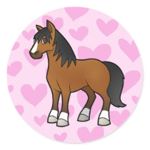 Horse Love Sticker