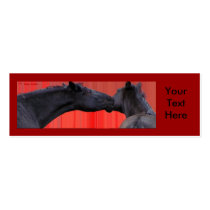 Horse LoveCard *Make Your Own* business cards