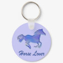 Horse Lover Blue keychains by jesus1ste Horse Lover Blue keychains