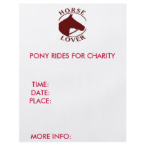HORSE LOVER FLYER