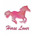 Horse Lover in Pink shirt