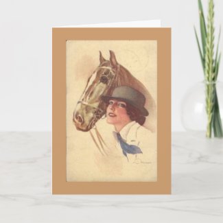 Horse Lover Mother's Day Card card