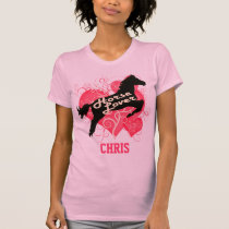 Horse Lover Personalized Chris t-shirts