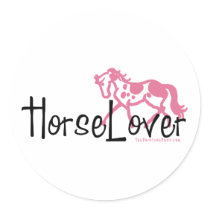 Horse Lover stickers by PaintingPony Horse Lover stickers