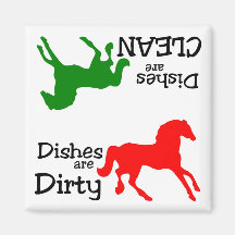 Horse Lovers Dishwasher Magnet