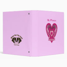 Horse Lovers Photo Album Vinyl Binder