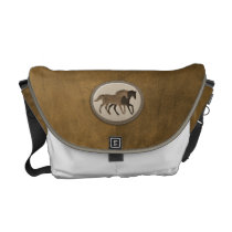 Horse Lover's Suede Commuter Bags