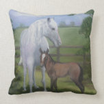 Horse Lover's Throw Pillow pillows