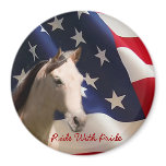 Horse Magnet American Flag Horse Magnet American Flag