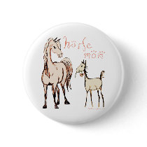 Horse Mom buttons