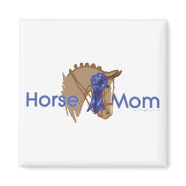Horse Mom magnets by PaintingPony Horse Mom magnets