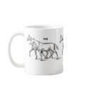Horse mugs