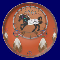 Horse n Arrows  Plates
