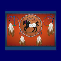 Horse n Arrows Postcard postcards