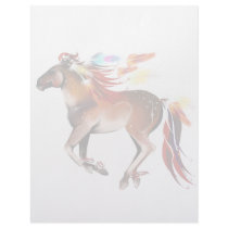 Horse N Bright Feathers Letterhead