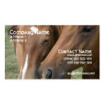 Horse Nuzzle Business Card