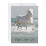 Horse Ocean Beauty Invitation